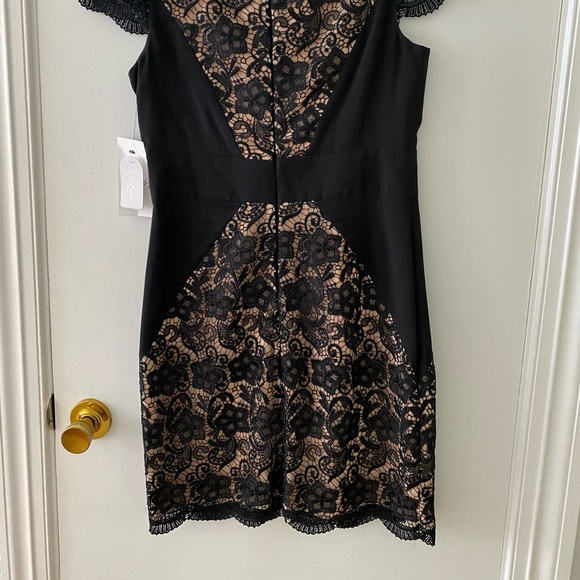 NWT Jessica Simpson Black lace cocktail dress! - Picture 2 of 5